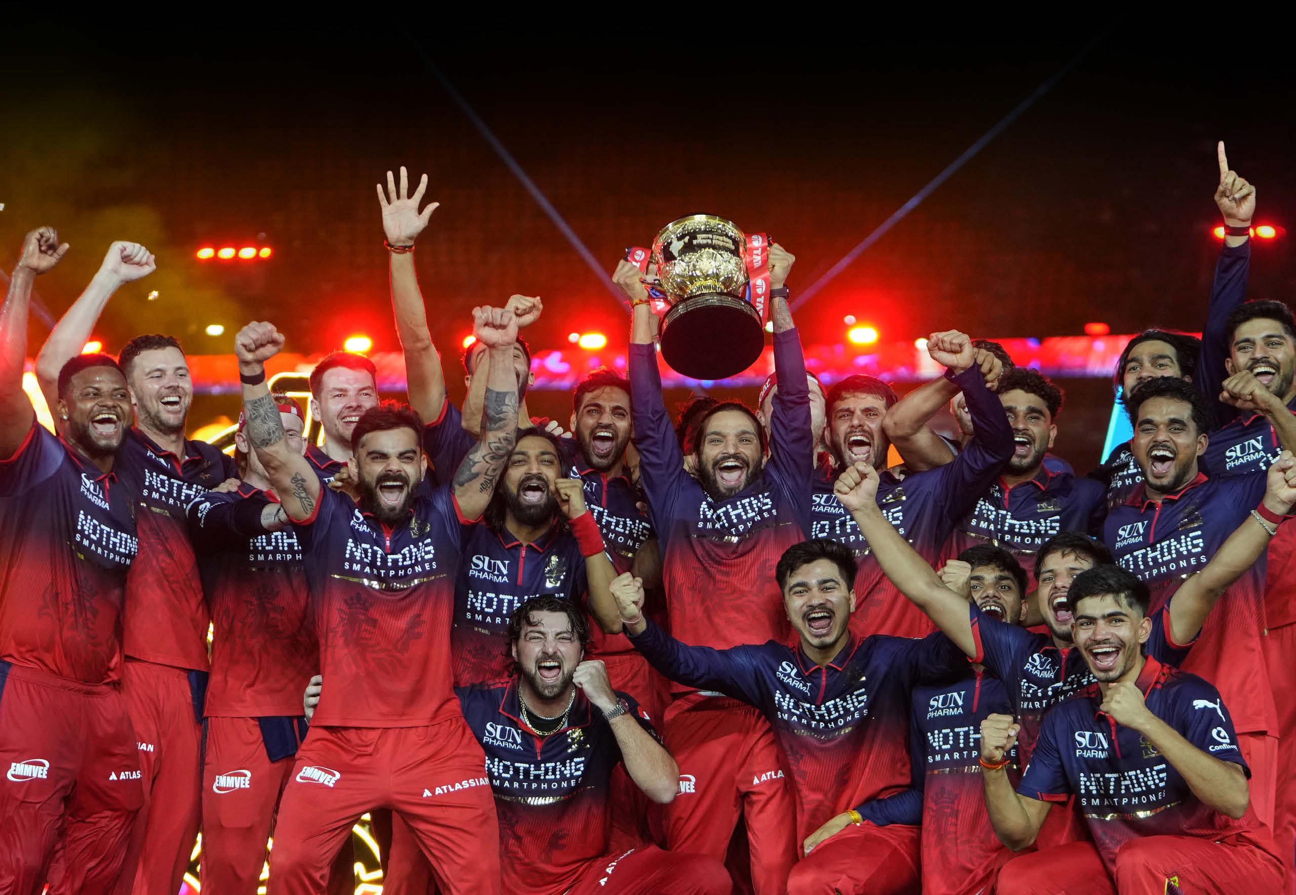 RCB CLINCH SECOND CONSECUTIVE IPL TITLE